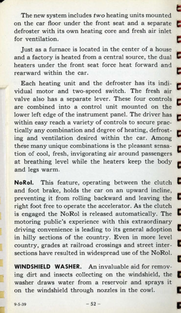 1940 Cadillac LaSalle Data Book Page 90